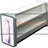 Mẫu kệ trưng bày mỹ phẩm đẹp số 02